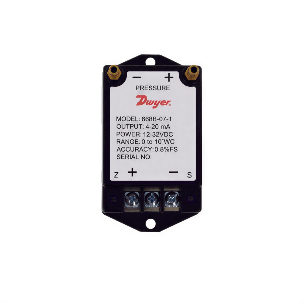 Dwyer 668B/D Differential Pressure Transmitters Supplier in Dublin Ireland, London (UK) and United States (USA), Dubai (UAE), Saudi Arabia (KSA), Oman, Nigeria, Kenya, Ghana, Indonesia, Malaysia and Vietnam