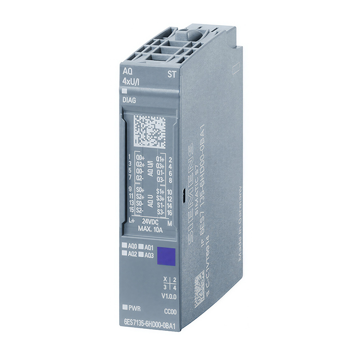 Siemens 6ES7135-6HD00-0BA1 SIMATIC ET 200SP Analog Output Module Supplier in Dublin Ireland, London (UK) and United States (USA), Dubai (UAE), Saudi Arabia (KSA), Oman, Nigeria, Kenya, Ghana, Indonesia, Malaysia and Vietnam