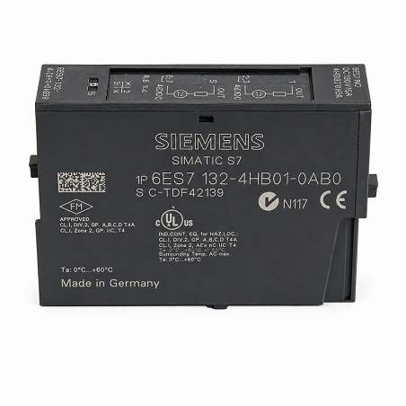 Siemens 6ES7132-4HB01-0AB0 SIMATIC ET 200S Digital Output Module Supplier in Dublin Ireland, London (UK) and United States (USA), Dubai (UAE), Saudi Arabia (KSA), Oman, Nigeria, Kenya, Ghana, Indonesia, Malaysia and Vietnam